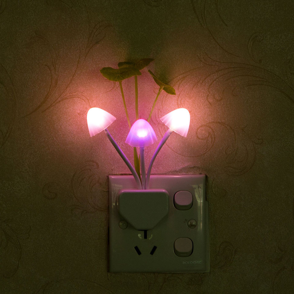 LED Sensor Night Light Plug in Wall Lamps for Bedroom and Hallway view 6