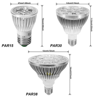 5W to 18W High Brightness Full Spectrum LED Grow Light Bulb for Herbs view 9