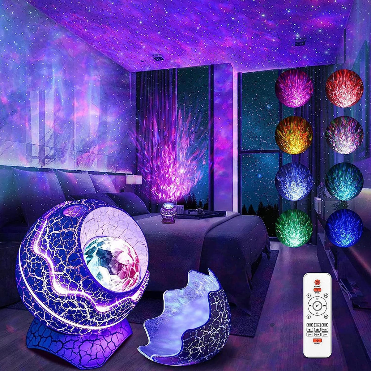 LED Star Galaxy Projector Lamp for Bedroom Ceiling and Room Decor view 5