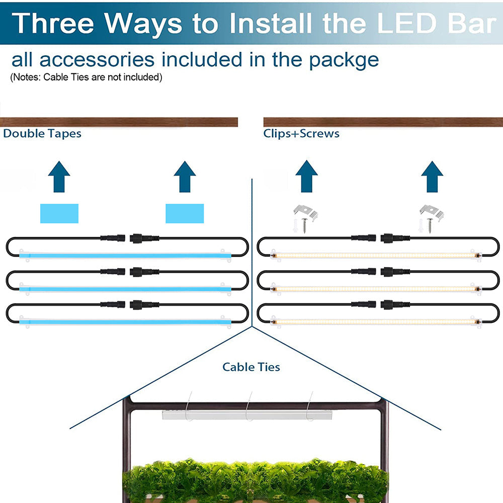 Connectable Sunlight LED Grow Light for Indoor Plants and Seedlings view 6