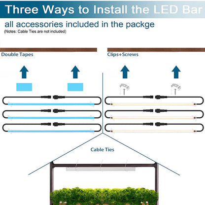 Connectable Sunlight LED Grow Light for Indoor Plants and Seedlings view 6