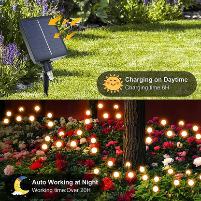 Solar Powered Firefly Lights for Garden Yard and Patio Decor view 6