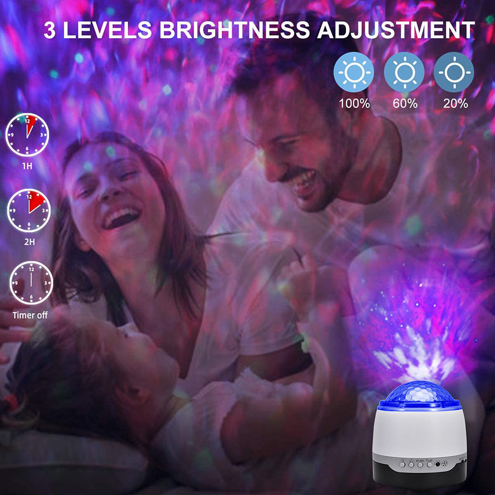 LED Galaxy Star Projector Night Light Lamp for Bedroom Ceiling view 6