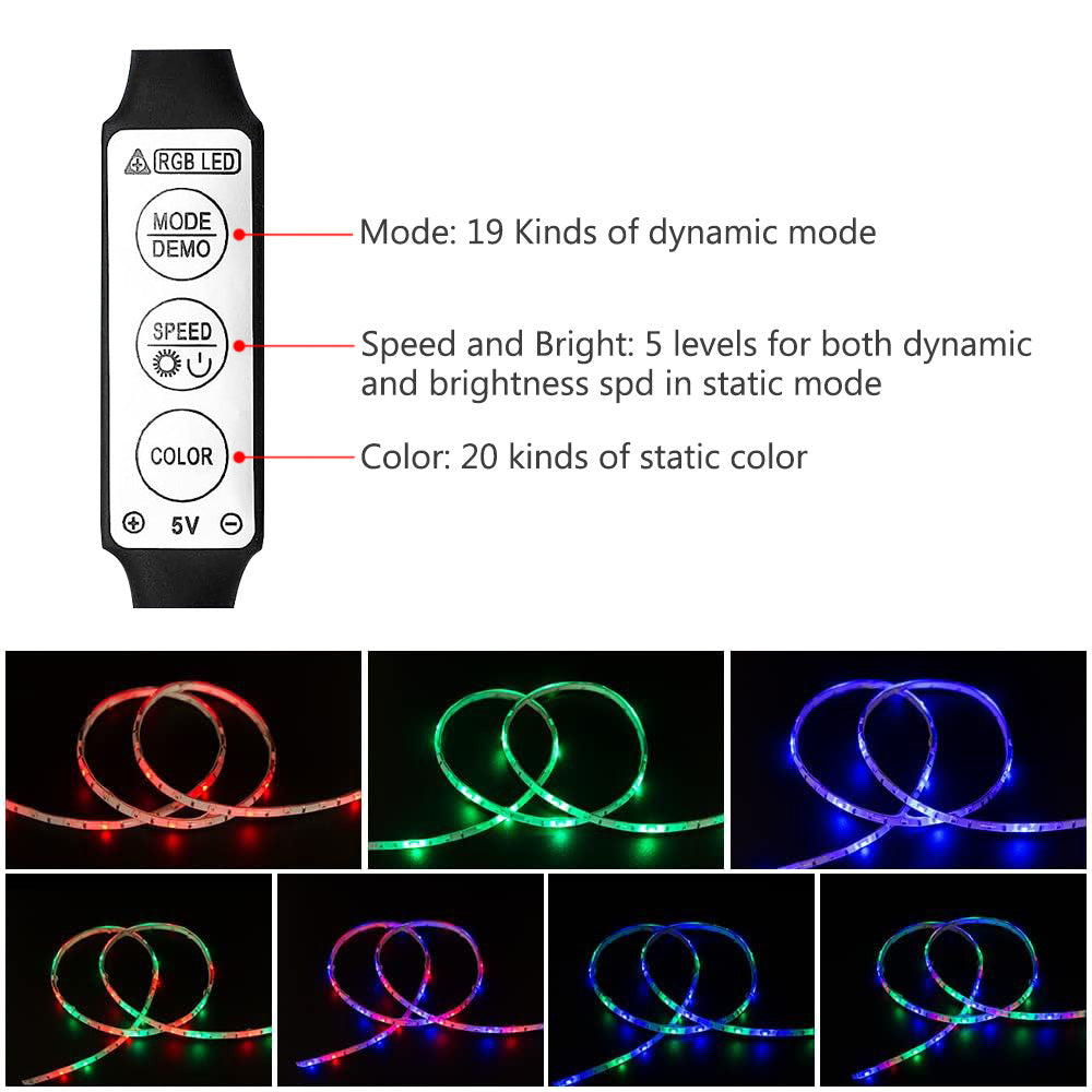 Night Riding LED Skateboard Scooter Lights for Boards and Scooters view 5