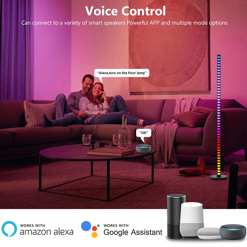 WiFi Smart LED Floor Lamp RGBIC for Living Room Corner and Bedroom view 5
