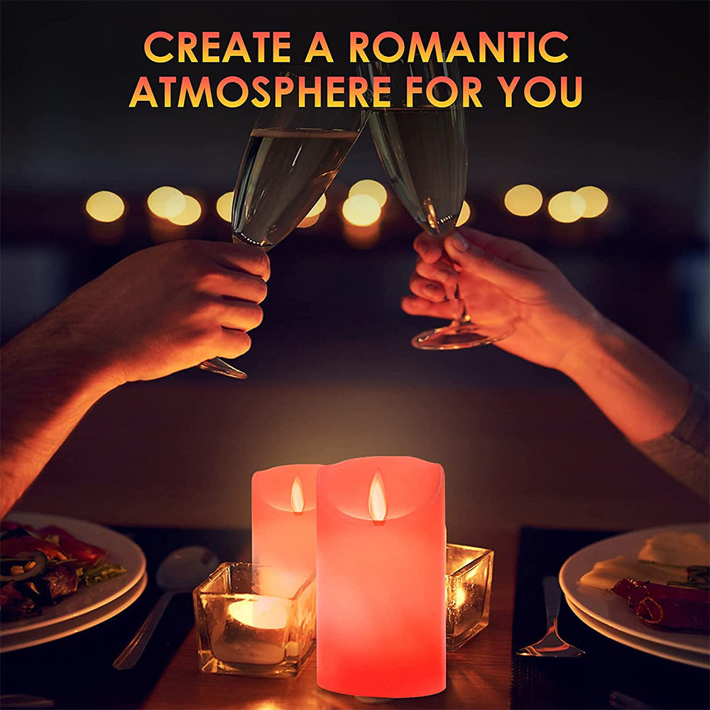 Flameless LED Candles Light for Home Table Mantel and Party Decor view 6