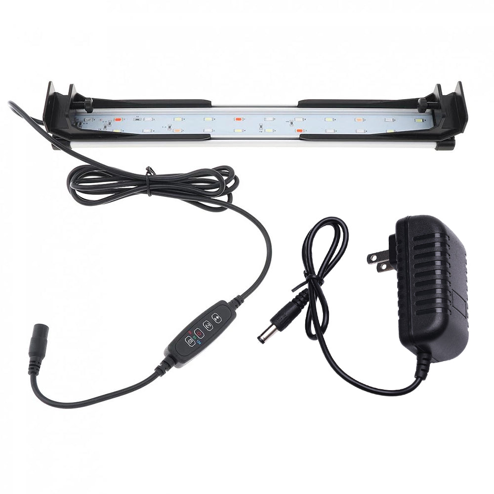 Double Row LED Fish Tank Plant Light with Adjustable Color Timer view 6