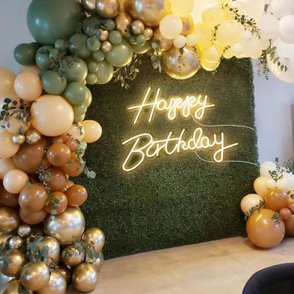 Happy Birthday LED Neon Sign Large Size for Bedroom Bar and Wall Decor view 5