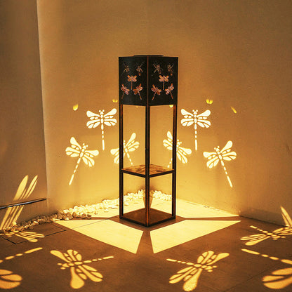 Solar Power Double deck Flower Lamps for Garden Yard and Patio view 9
