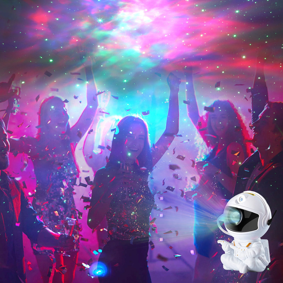 Projector Galaxy Night Light Lamp for Bedroom Ceiling and Room Decor view 9