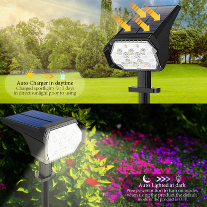 Waterproof Outdoor Solar Pathway Spot Light for Garden Yard and Patio view 6