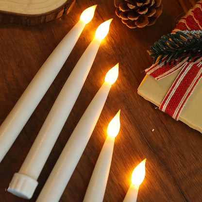 Flameless LED Taper Candles for Home Table Mantel and Party Decor view 6