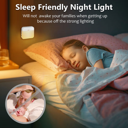 LED Motion Sensor Night Light Lamp for Bedroom Hallway and Bathroom view 7