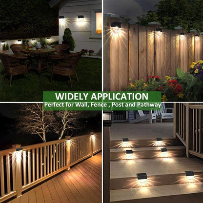 Waterproof LED Solar Step Lights Waterproof for Garden Yard and Patio view 7