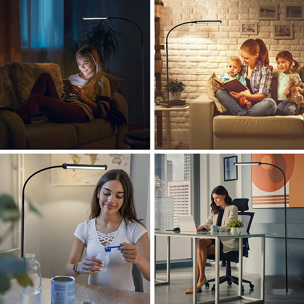 LED Floor Lamp Color Temperature Adjustable 10 Levels for Living Room view 7