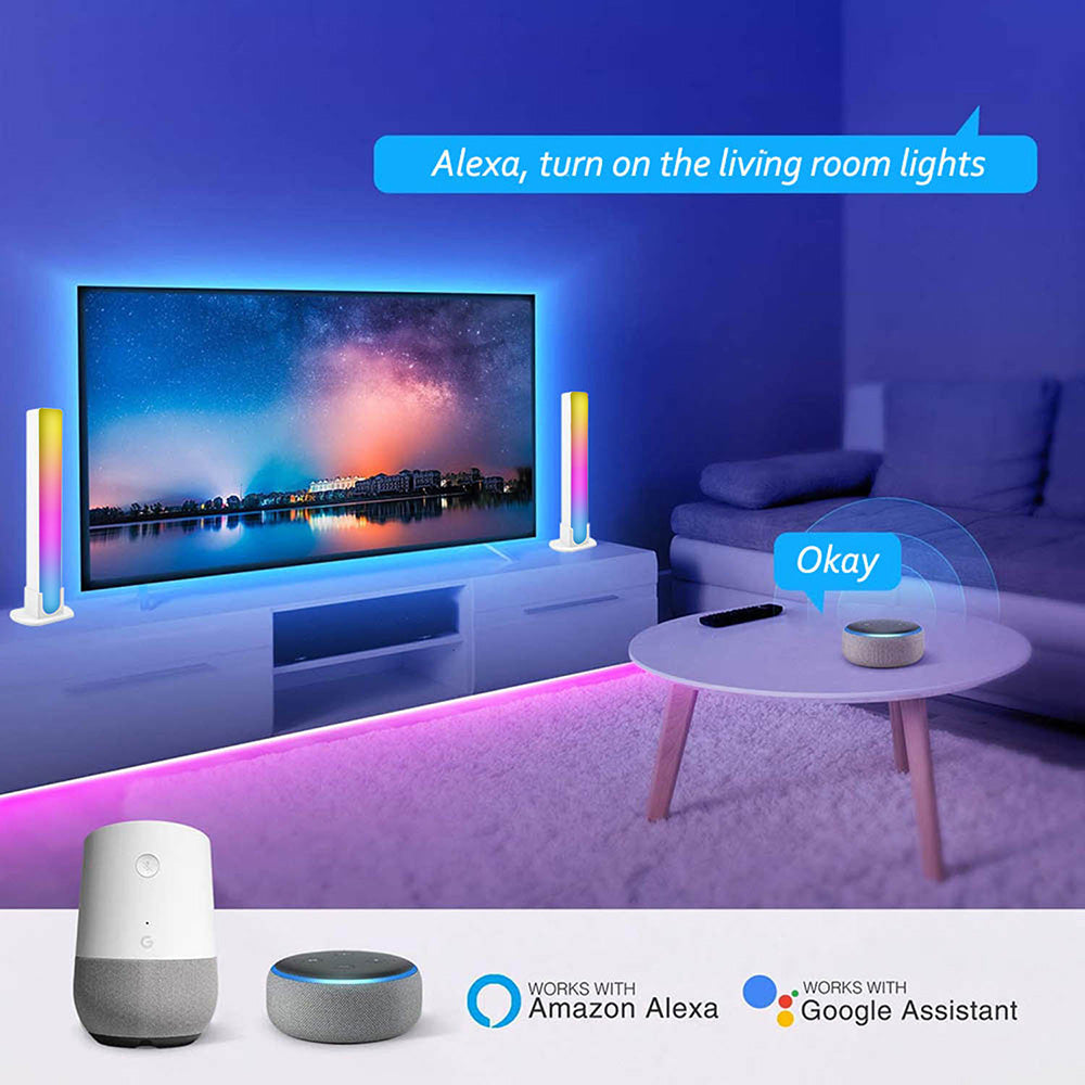 Smart RGB Light Bars for Gaming Desk TV Backlight and Room Decor view 6