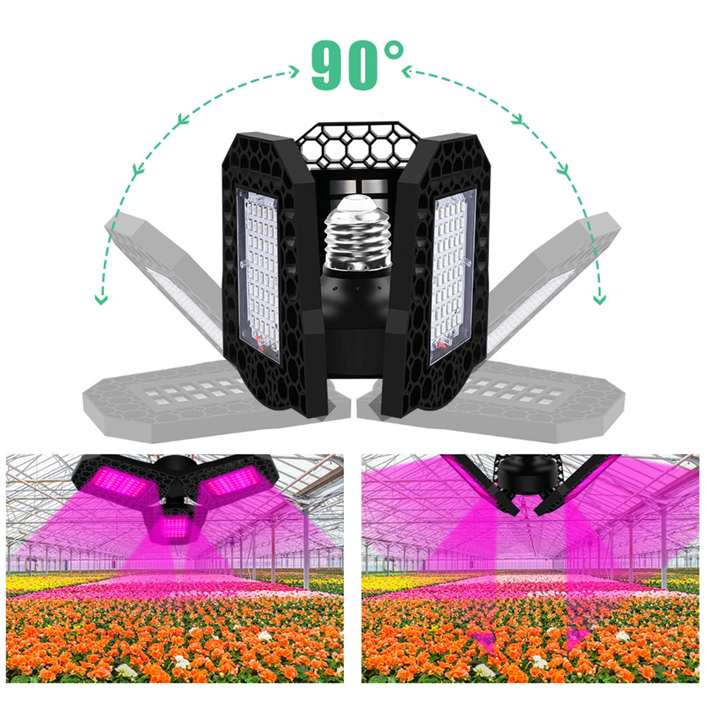 Waterproof Foldable LED Plant Grow Light Bulb for Indoor Plants view 9