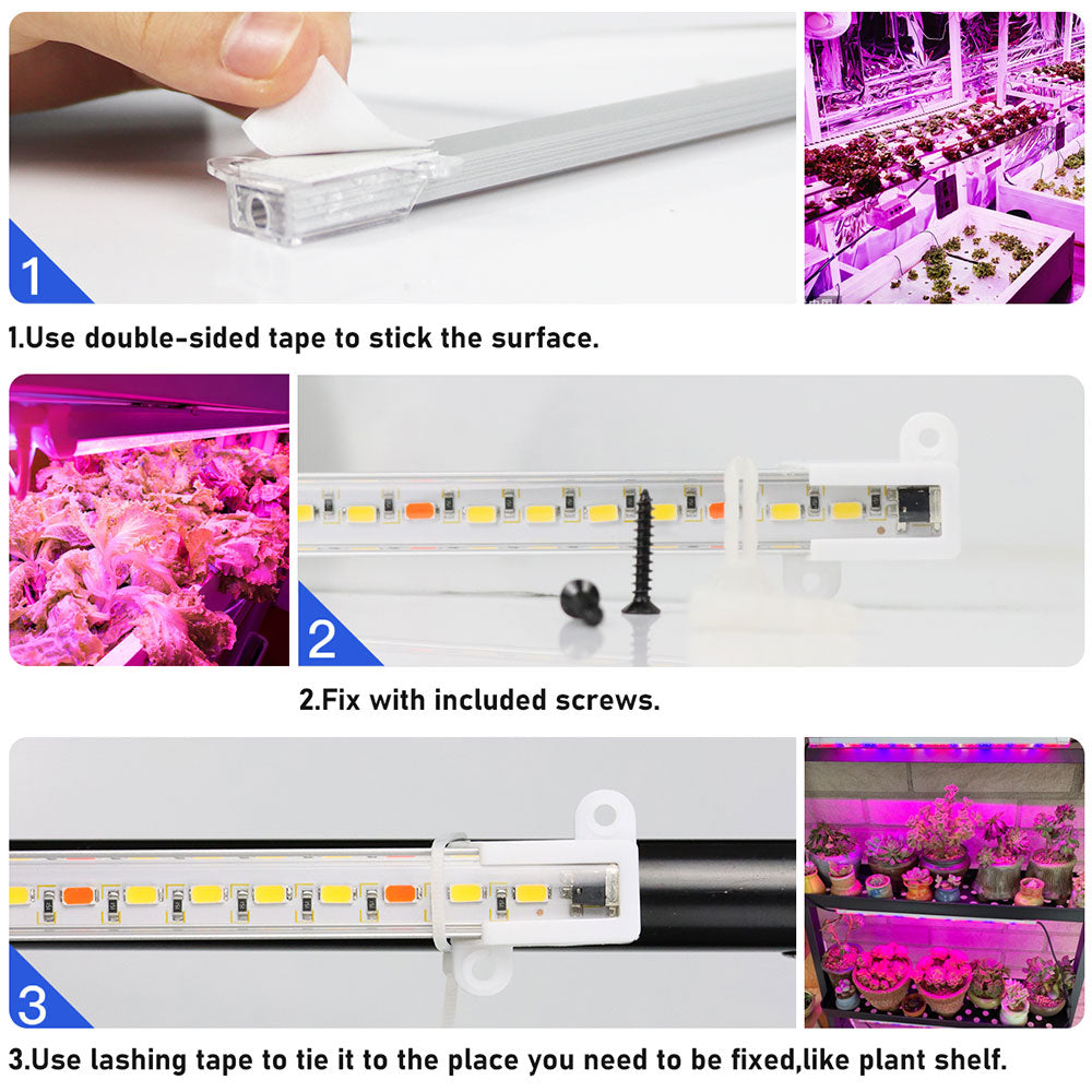 Full Spectrum Dimmable LED Grow Light Strips for Indoor Plants view 6