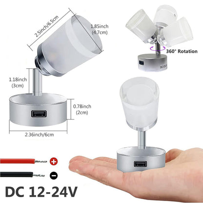 12 to 24V LED Reading Light for Bed Desk and Travel Reading Use view 6