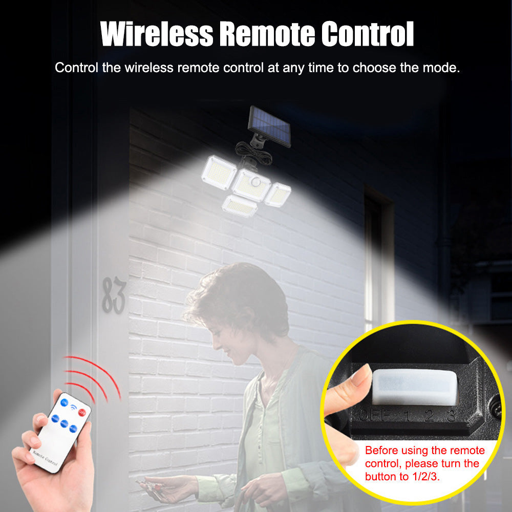 Waterproof Motion Sensor Solar Outdoor Lights for Garden and Patio view 6