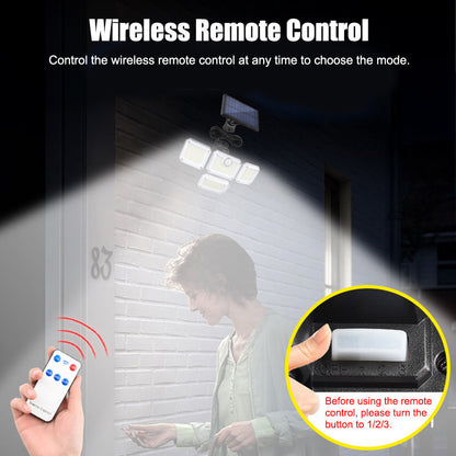 Waterproof Motion Sensor Solar Outdoor Lights for Garden and Patio view 6