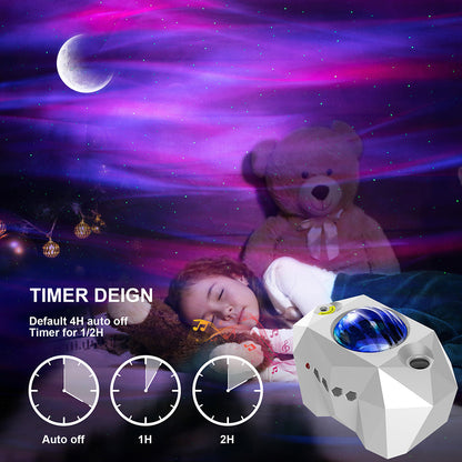 Galaxy Aurora Projector Lights Lamp for Bedroom Ceiling and Room Decor view 6
