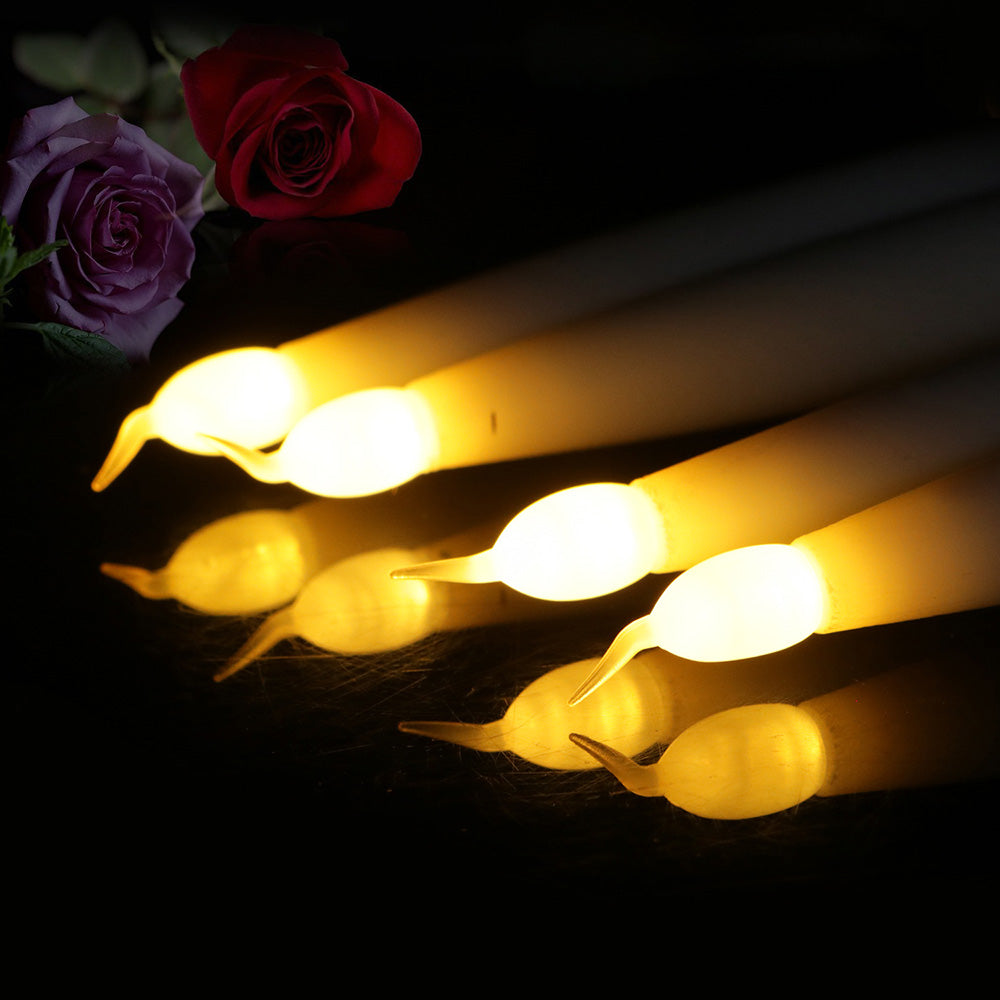 LED Dripless Floating Flickering Candles for Home and Party Decor view 5