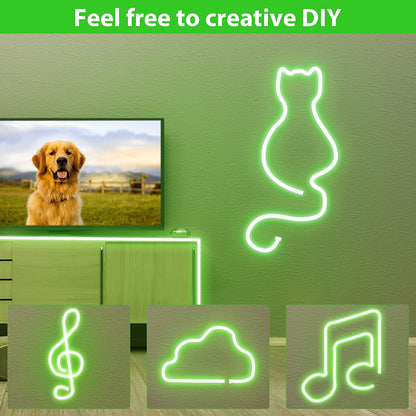 Waterproof Touch Switch Dimmable LED Neon Strip Light for Room Decor view 16