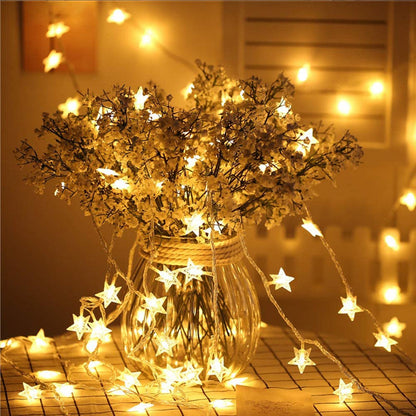 LED Star String Lights 8 Modes 3M to 6M for Bedroom and Party Decor view 6