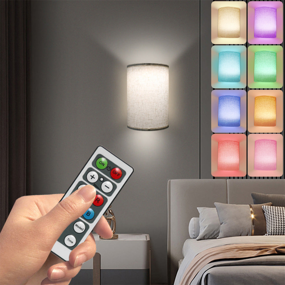 2 Pack Magnetic Wireless Wall Lights for Bedroom and Hallway view 5