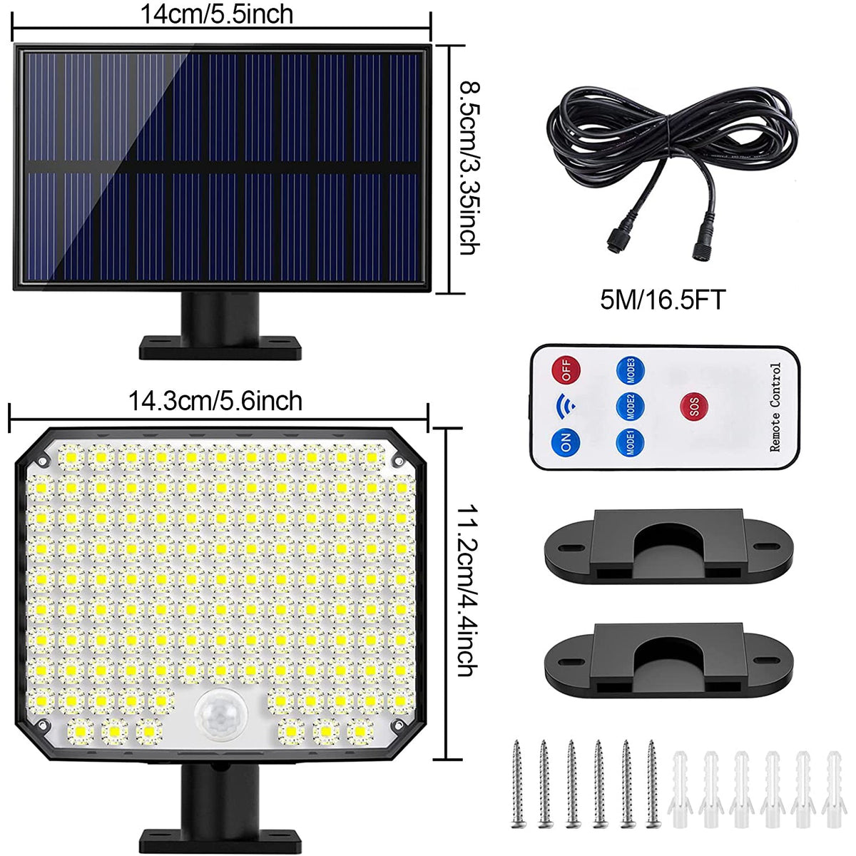 Outdoor Solar Lights for Garden Yard Fence and Patio Lighting view 7