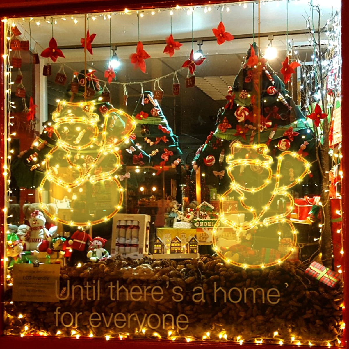 Double Side Window Silhouette Lights Sign Lamp 8 Models for Home Decor view 44
