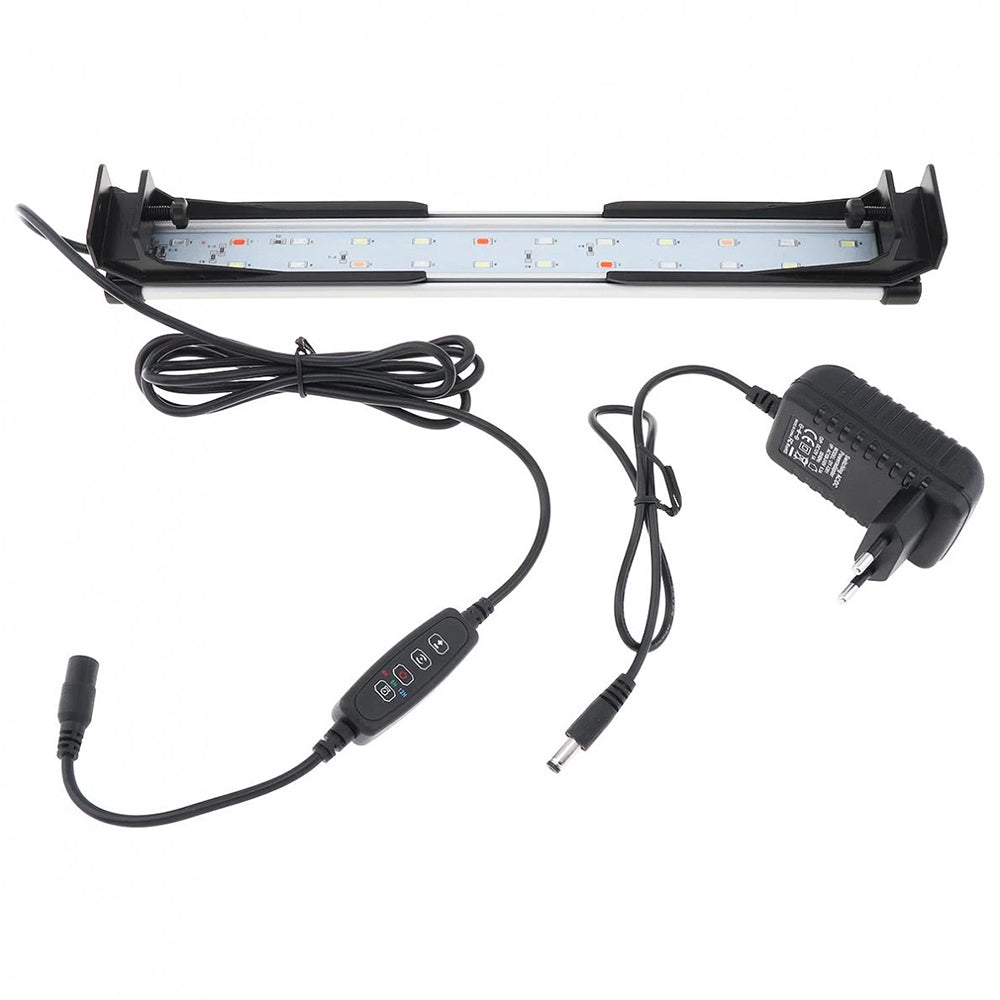 Double Row LED Fish Tank Plant Light with Adjustable Color Timer view 7