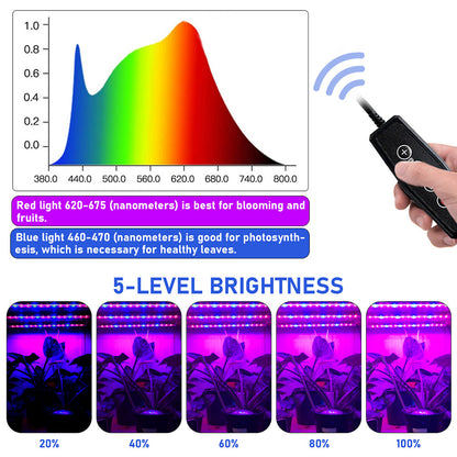 Full Spectrum Dimmable LED Grow Light Strips for Indoor Plants view 7