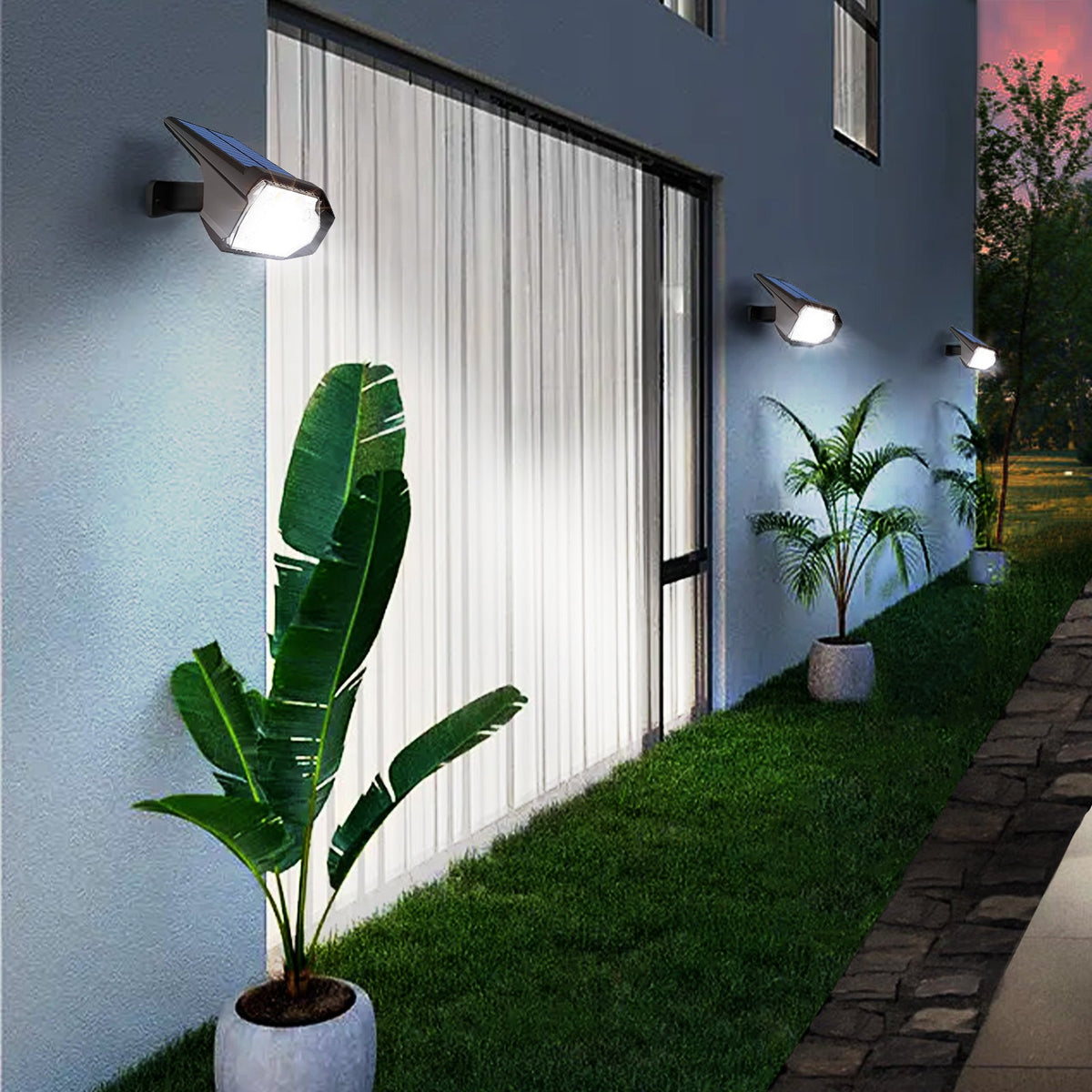 Waterproof Outdoor Solar Pathway Spot Light for Garden Yard and Patio view 7