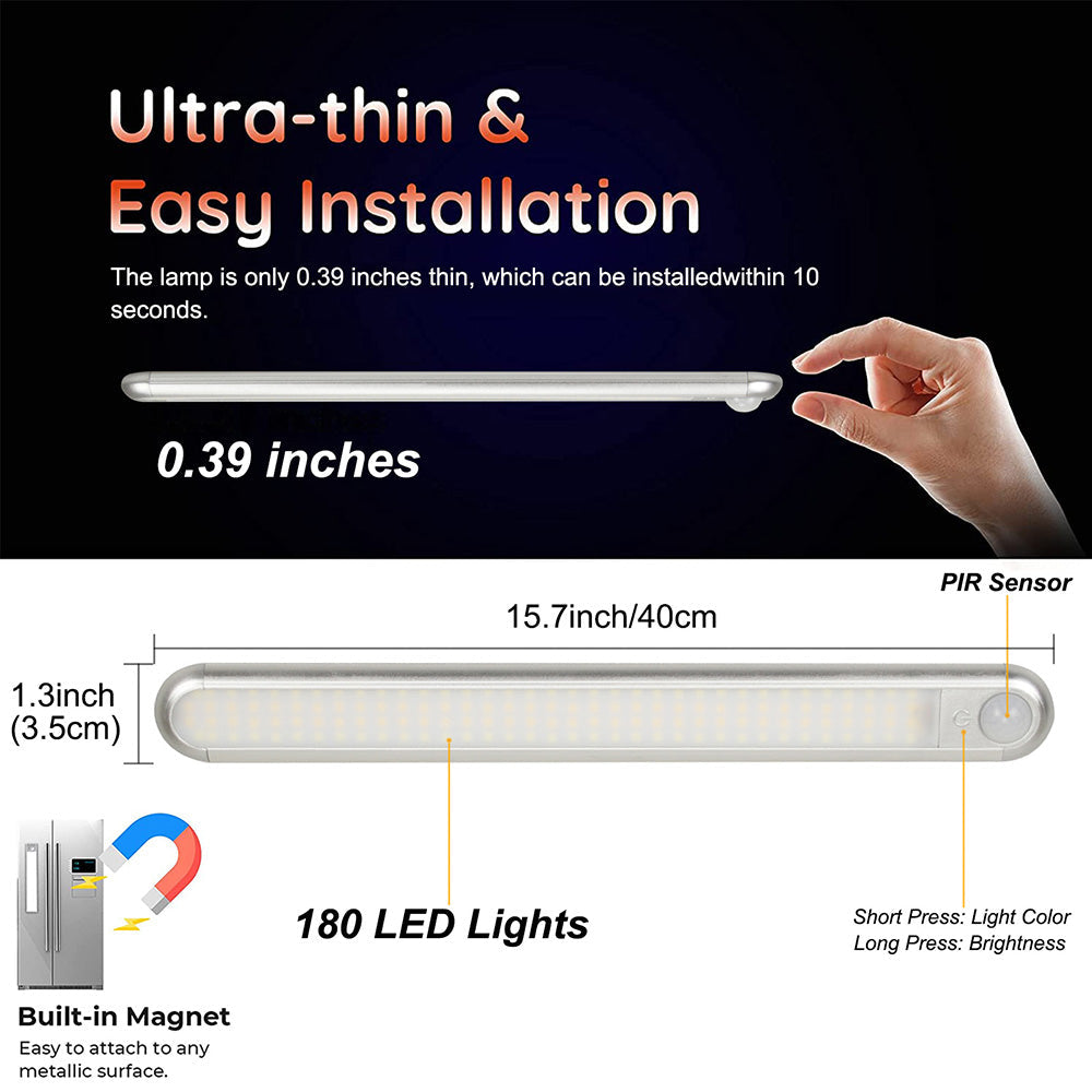 Super Bright Rechargeable LED Closet Light for Bedroom Decor view 7