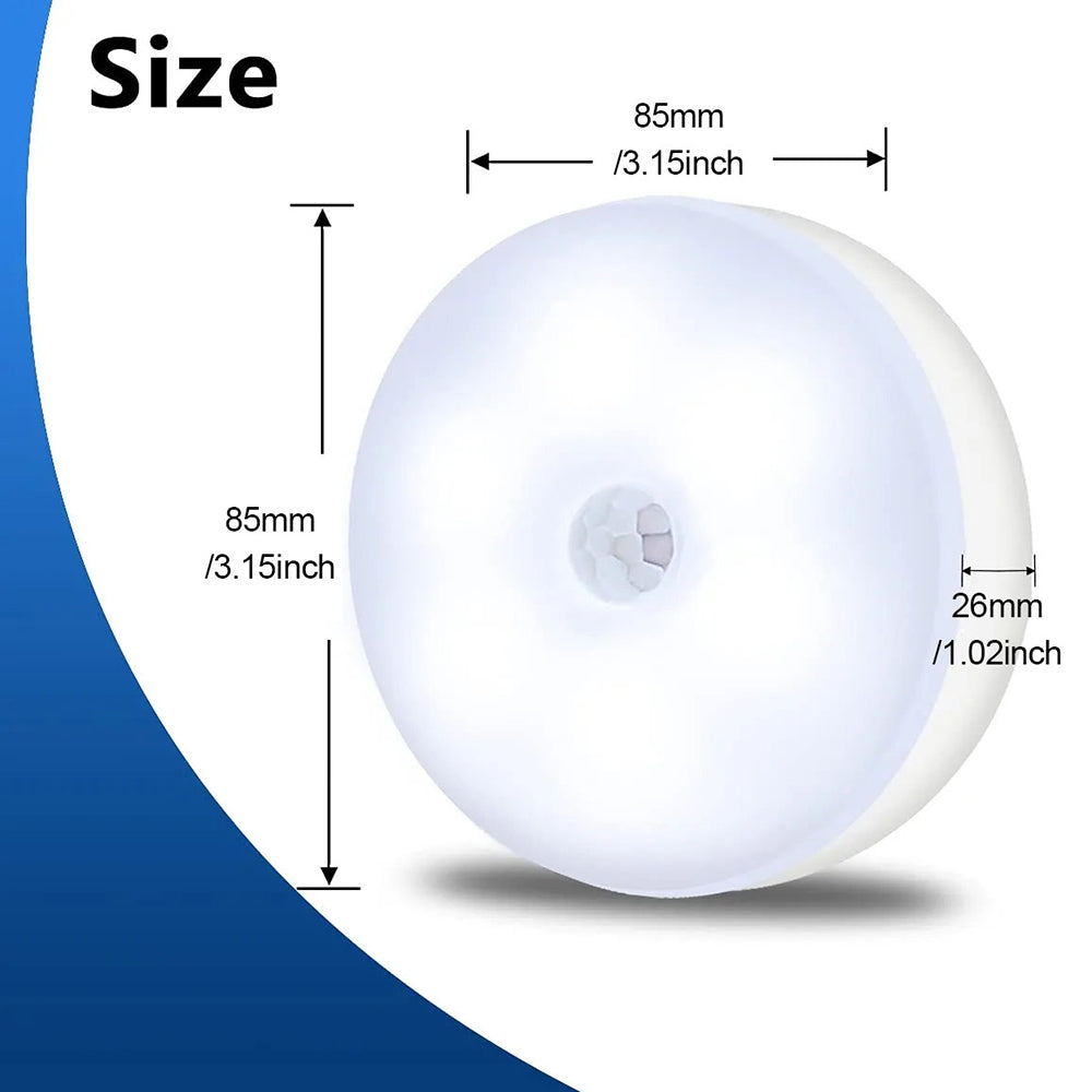 Rechargeable PIR Motion Sensor Light for Closet Stairs and Hallway view 4