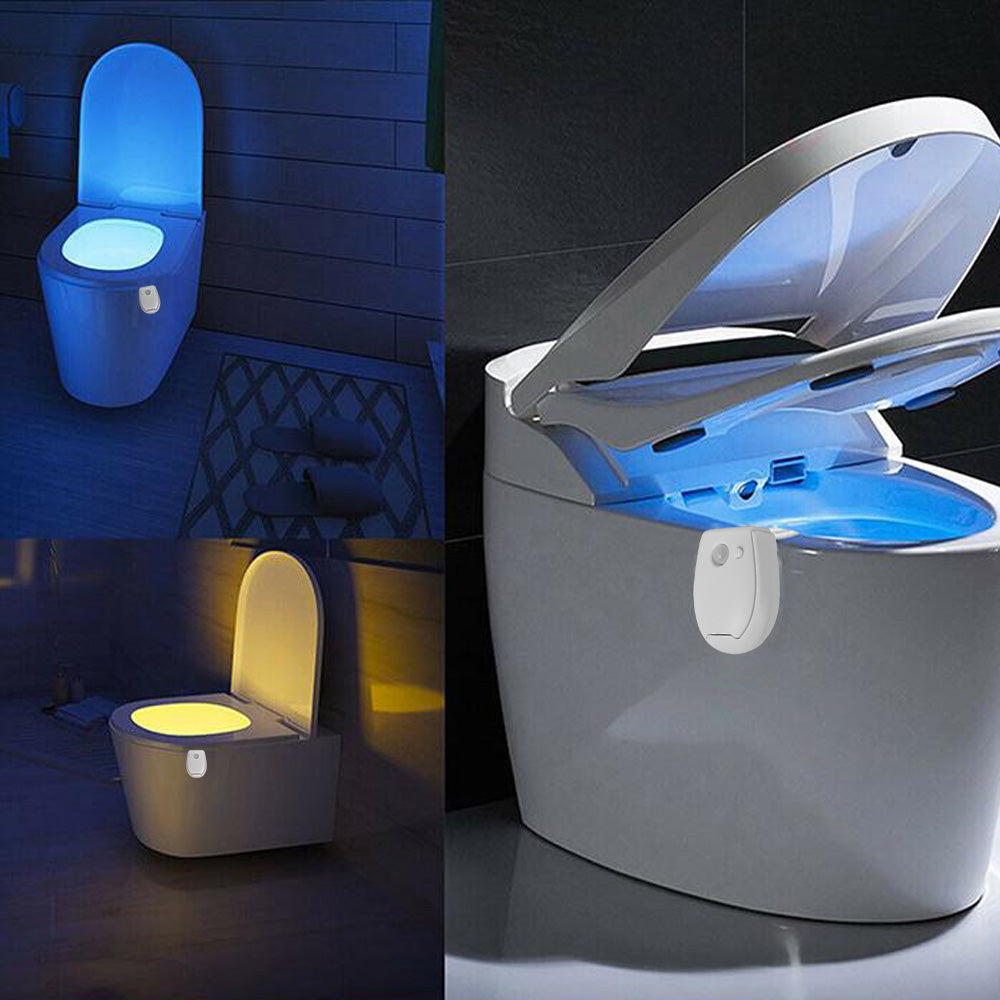 LED Toilet Night Light PIR Motion Sensor Lamp for Bedroom and Hallway view 6