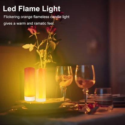 USB LED Flame Effect Light for Desk Bedroom and Home Room Decor view 4