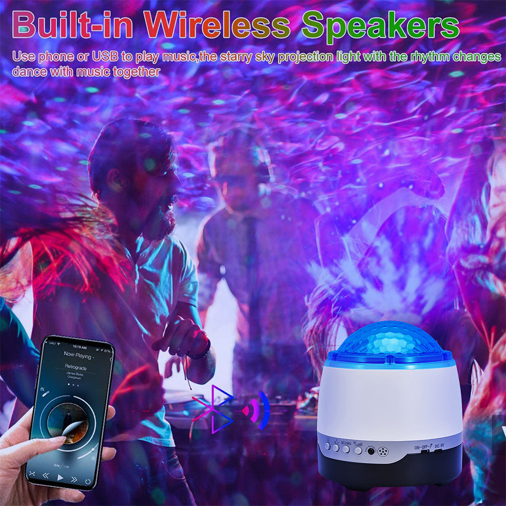 LED Galaxy Star Projector Night Light Lamp for Bedroom Ceiling view 7