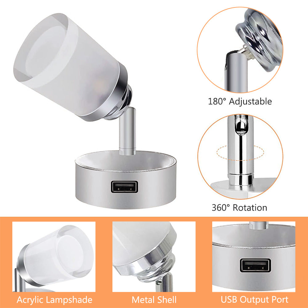 12 to 24V LED Reading Light for Bed Desk and Travel Reading Use view 7
