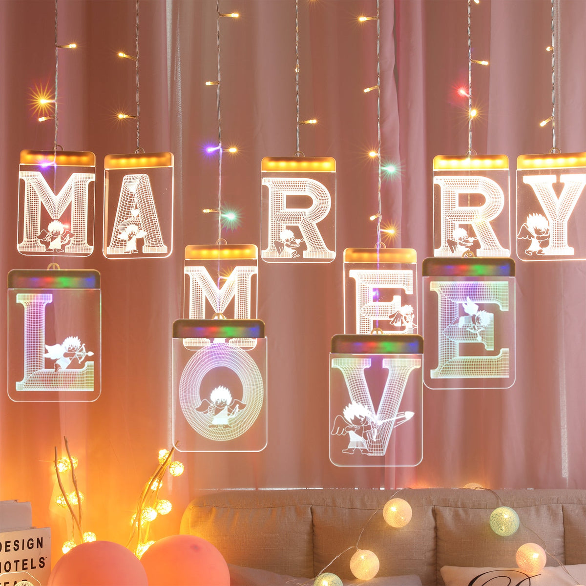 LED String Light USB Flameless Lamps for Bedroom and Party Decor view 7