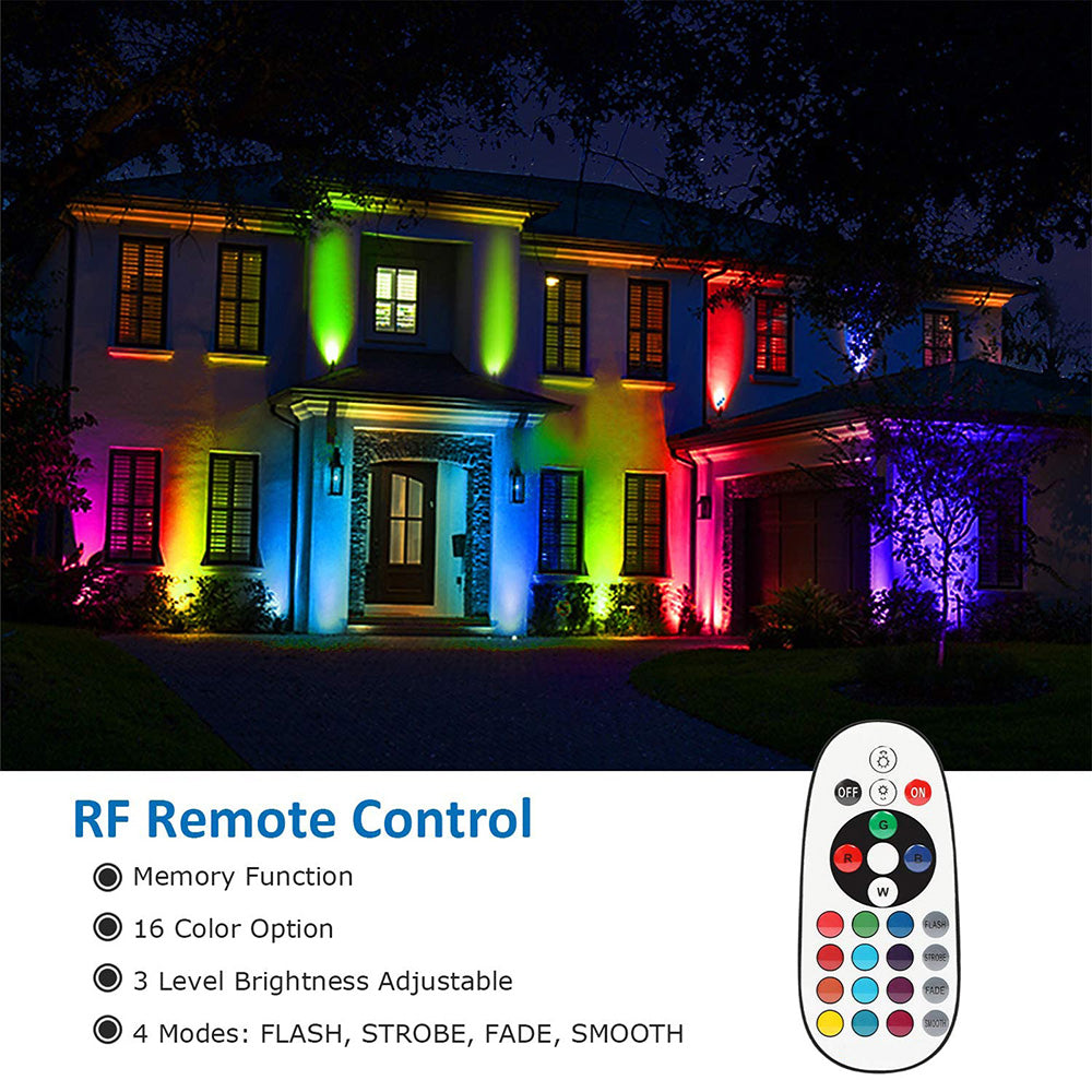 LED Landscape Lighting 6W 12V RGB for Garden Yard and Patio Paths view 8