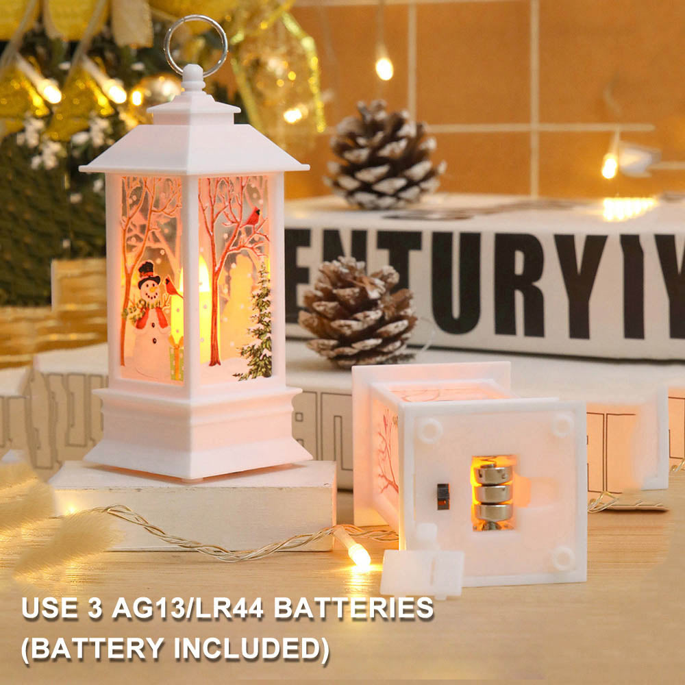 Christmas Portable Flameless LED Candle Lanterns Lights for Home Decor view 7