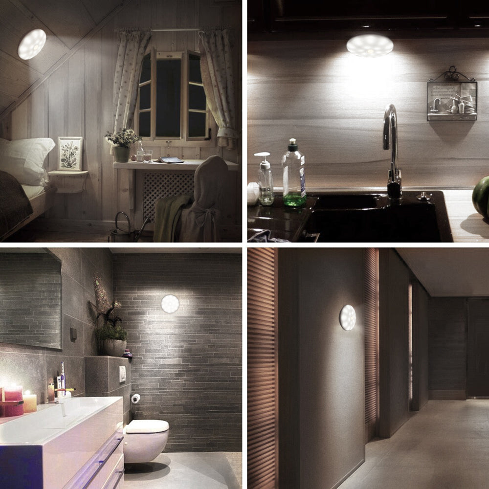 LED Wall Night Light Lamp for Bedroom Hallway and Bathroom Walls view 7