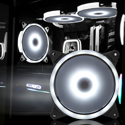LED Computer Cooling Fan Double Light Ring for Gaming PC Cases view 7
