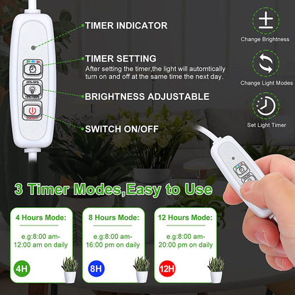 High Brightness Full Spectrum Sunlight LED Plant Light for Seedlings view 6