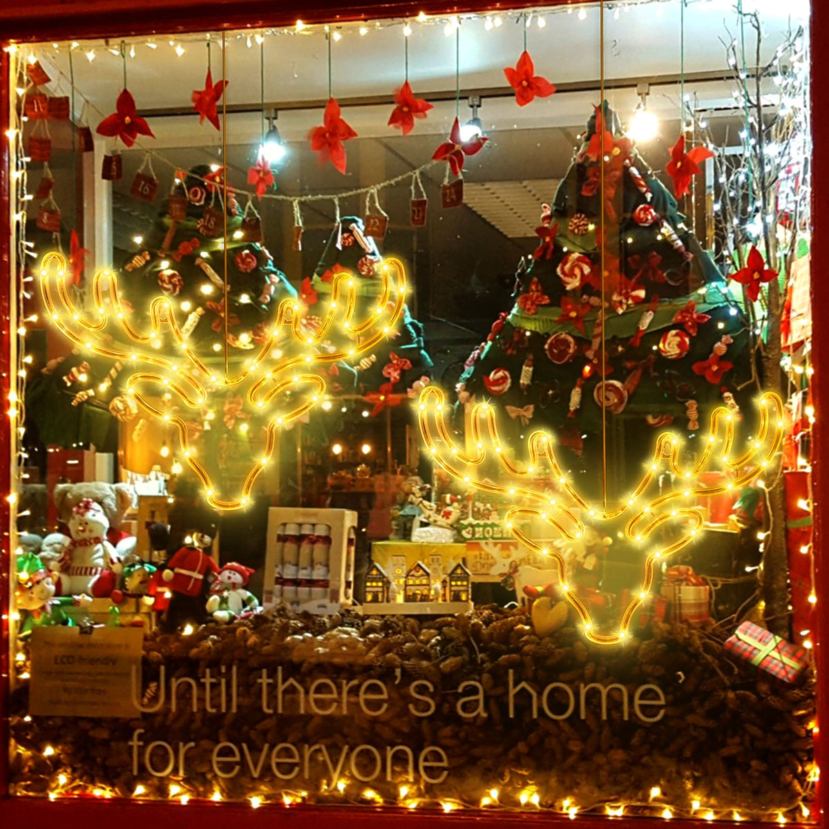 Double Side Window Silhouette Lights Sign Lamp 8 Models for Home Decor view 9