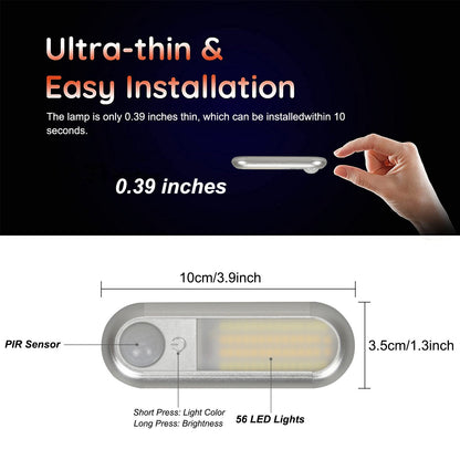 LED Closet Light Motion Activated for Closet Cabinet and Stairs view 8