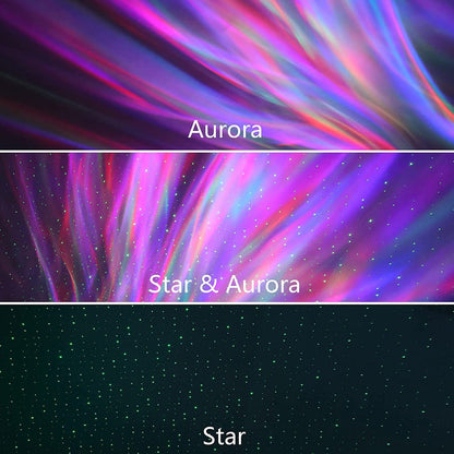 UFO Aurora Star Projector Night Light Lamp for Bedroom Ceiling view 11